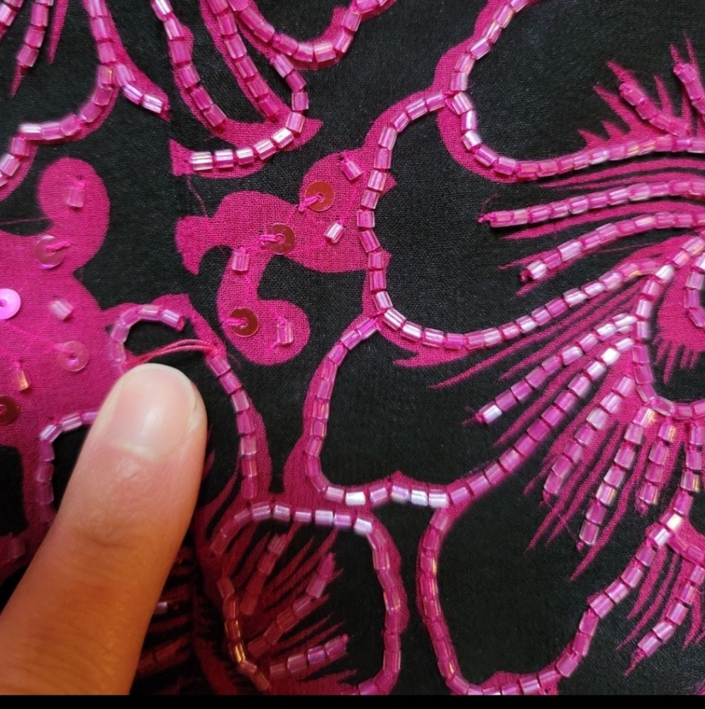 Sean Collection Beaded top - Picture 3 of 6